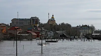 Una ciudad rusa pide una evacuación masiva por la crecida de las aguas Una ciudad rusa pide una evacuación masiva por la crecida de las aguas