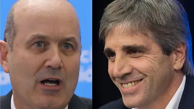 Sturzenegger apoyó el aumento de las prepagas y cruzó a Caputo: "Hay que confiar en el mercado" Sturzenegger apoyó el aumento de las prepagas y cruzó a Caputo: "Hay que confiar en el mercado"
