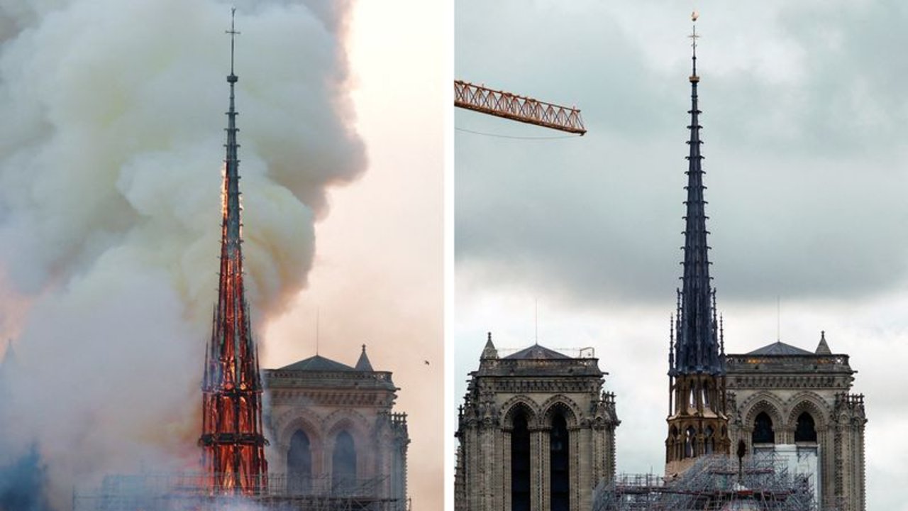 Notre-Dame está a punto de reabrir cinco años después del incendio