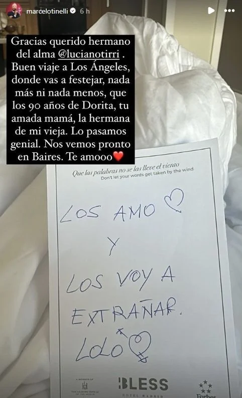 Marcelo Tinelli triste despidió a El Tirri