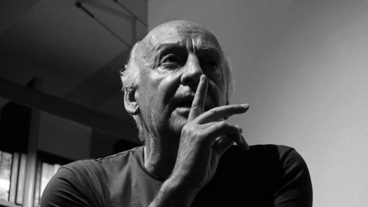 Fotografía del escritor Eduardo Galeano 