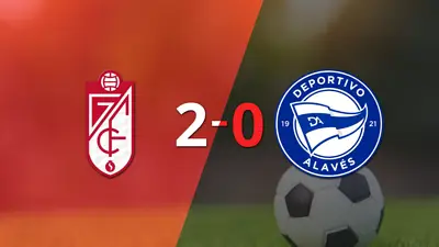 Granada dominó a Alavés con un 2-0 en un partido electrizante Granada dominó a Alavés con un 2-0 en un partido electrizante