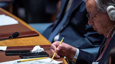 El jefe de la ONU pide máxima moderación tras el ataque de Irán a Israel El jefe de la ONU pide máxima moderación tras el ataque de Irán a Israel