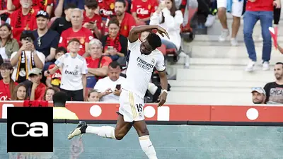 El Mallorca investiga un presunto gesto racista hacia el jugador del Real Madrid Tchouaméni El Mallorca investiga un presunto gesto racista hacia el jugador del Real Madrid Tchouaméni