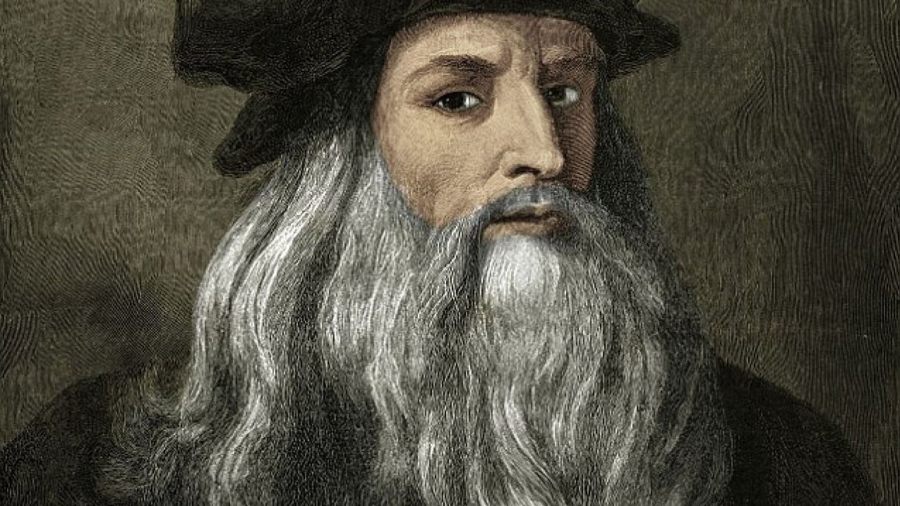 Imagen del pintor Leonardo Da Vinci 