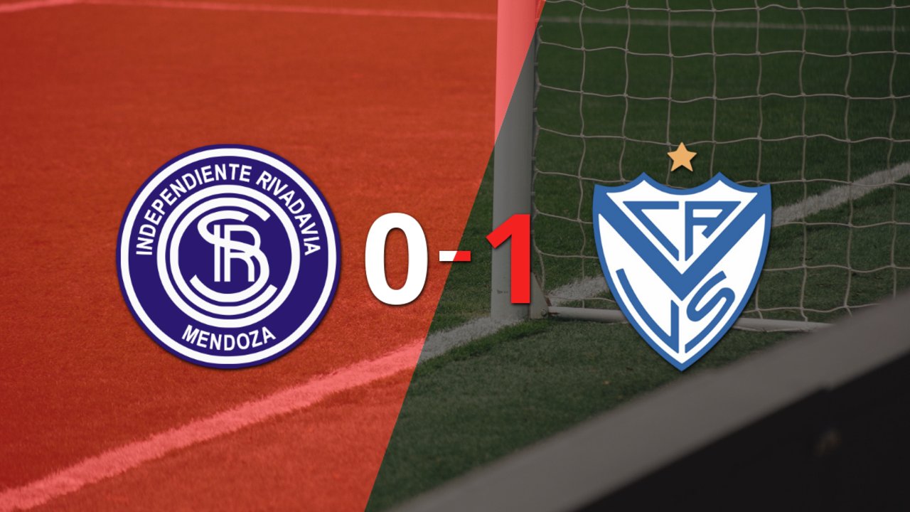 Francisco Pizzini le dio la victoria a Vélez ante Independiente Riv. (M)