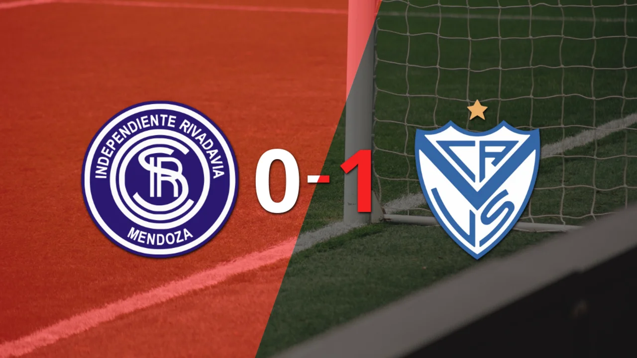 Francisco Pizzini le dio la victoria a Vélez ante Independiente Riv. (M)