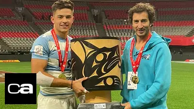 Los Pumas 7's, Rugby, Marcos Moneta, Santiago Gómez Cora. Los Pumas 7's, Rugby, Marcos Moneta, Santiago Gómez Cora.