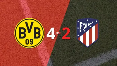 Borussia Dortmund venció a Atlético de Madrid y se clasificó a Semifinales Borussia Dortmund venció a Atlético de Madrid y se clasificó a Semifinales