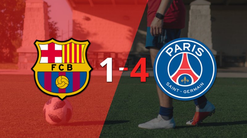 PSG golea y confirma su clasificación a Semifinales