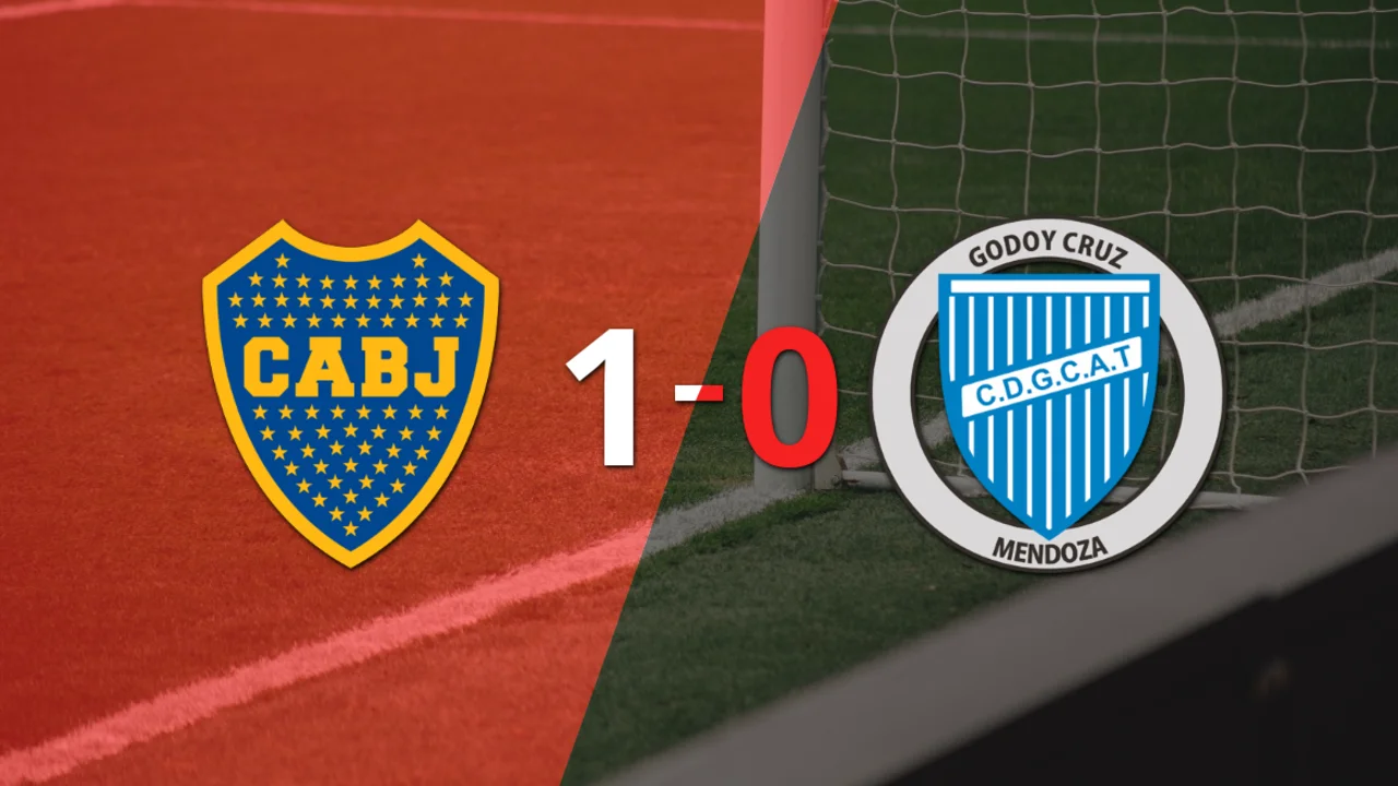 Godoy Cruz perdió 1-0 ante Boca Juniors