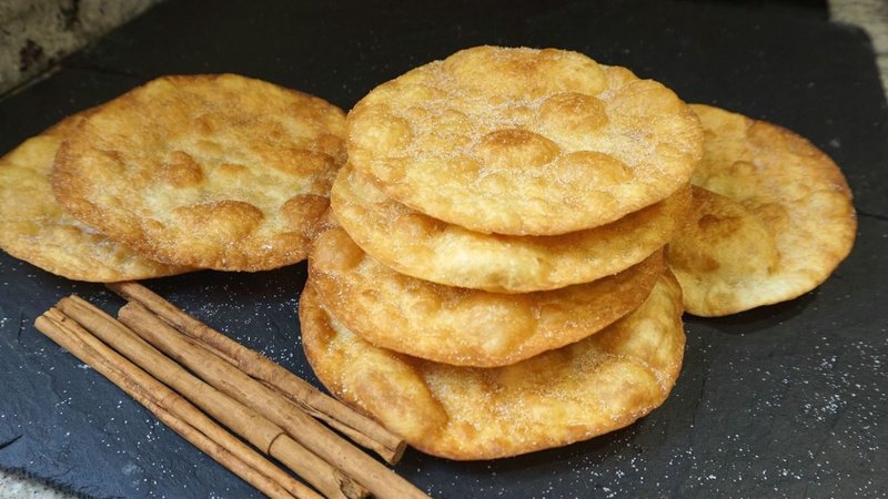 Torta fritas sin grasa