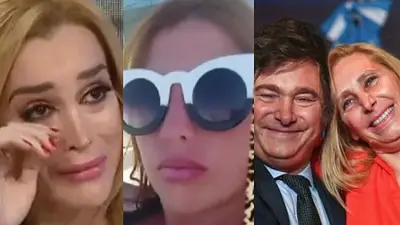 Fátima Florez. Javier Milei. Karina Milei Fátima Florez. Javier Milei. Karina Milei