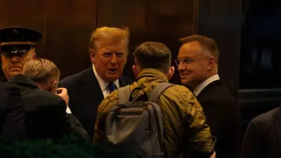 Trump reitera su apoyo a Polonia en una reunión con el presidente Duda Trump reitera su apoyo a Polonia en una reunión con el presidente Duda