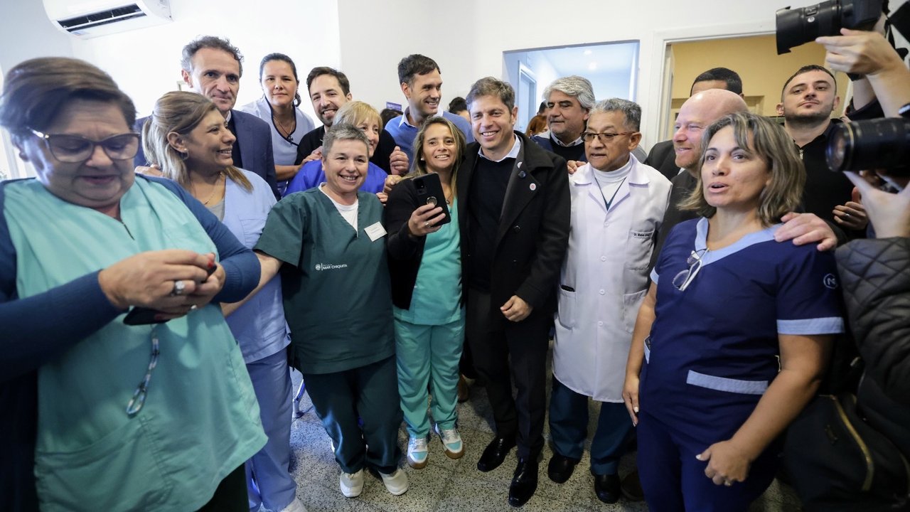 Kicillof: “Si no hay Estado, no hay salud ni educación para la enorme mayoría”