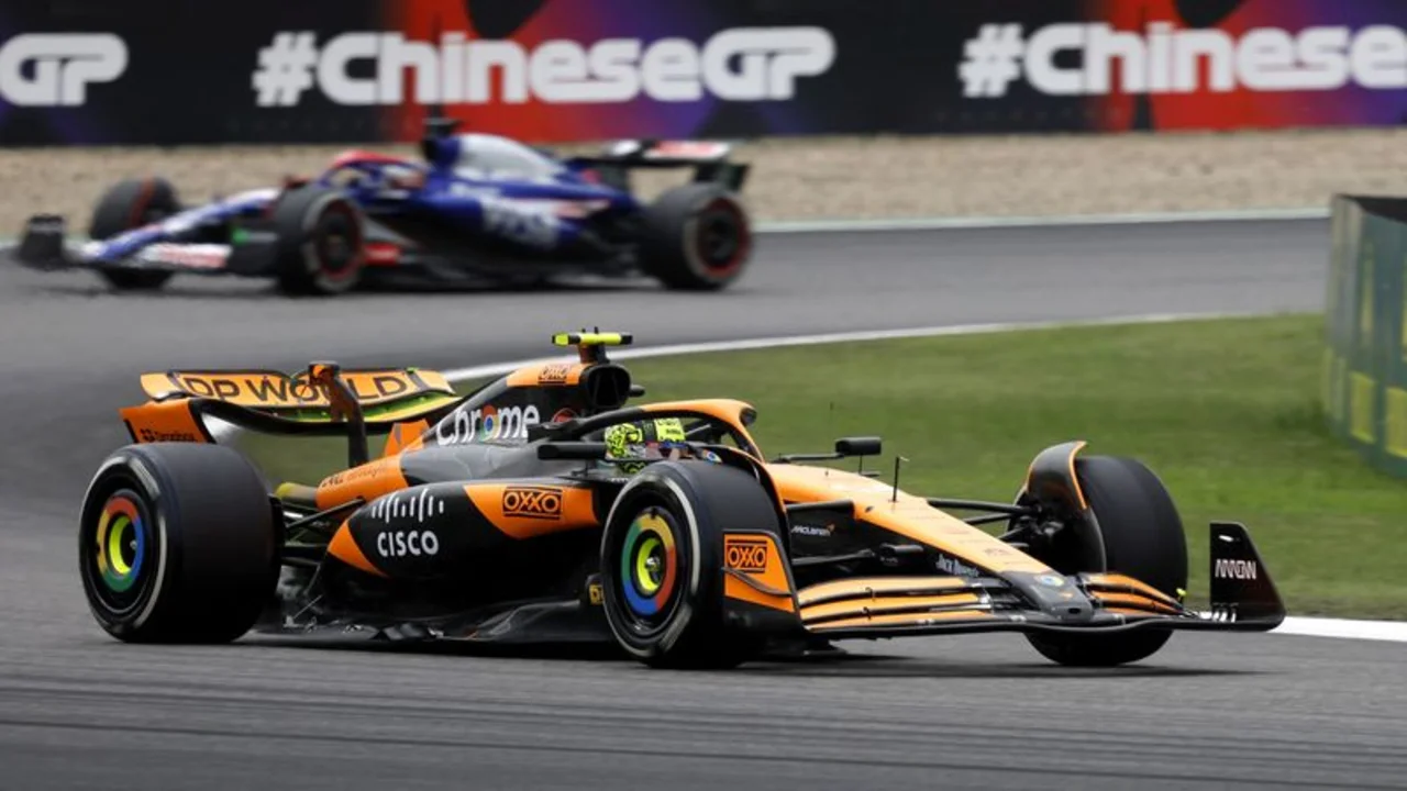 Norris supera a Hamilton en la clasificación para el sprint del GP de China