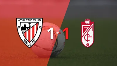 Athletic Bilbao y Granada igualaron 1 a 1 Athletic Bilbao y Granada igualaron 1 a 1