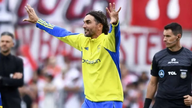Boca Juniors, Diego Martínez, Nicolás Valentini, River Plate, Copa de la Liga Profesional. 