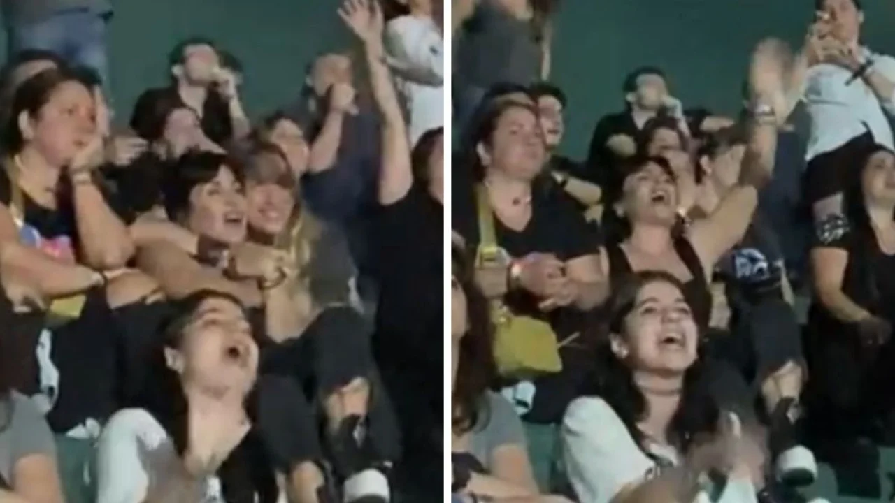 Qué pasó con Gianinna Maradona en el show de Las Pastillas del Abuelo en Ferro