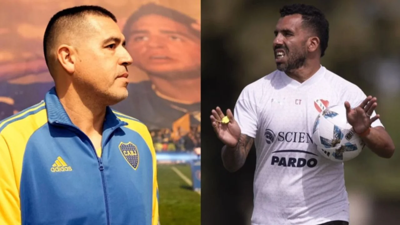 Juan Román Riquelme, Independiente, Carlos Tevez, deportes