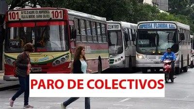 Paro de colectivos en Argentina Paro de colectivos en Argentina