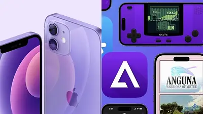 Un iPhone y el emulador Delta Un iPhone y el emulador Delta