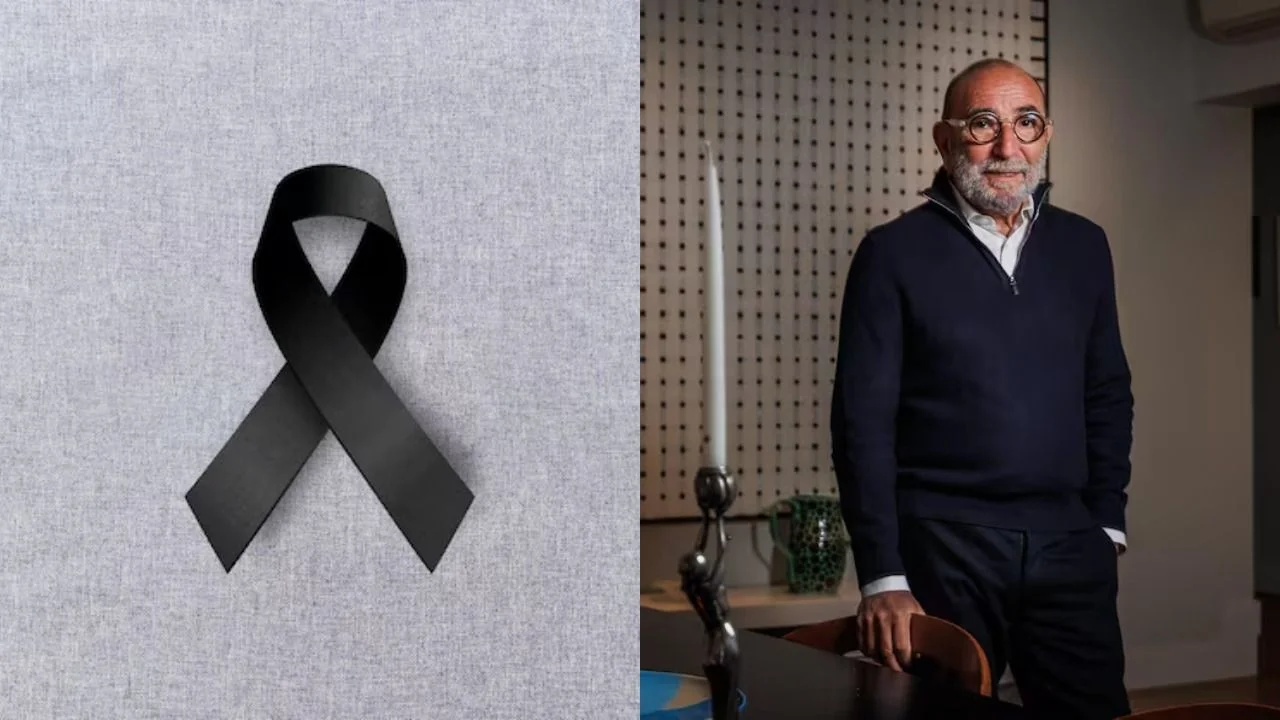 Símbolo de luto y Daniel Levinas