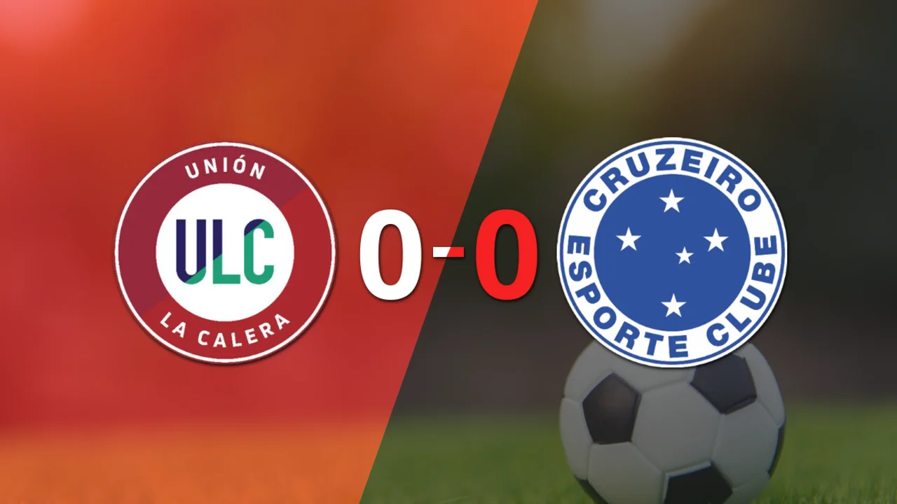 No hubo goles en el empate entre U. La Calera y Cruzeiro