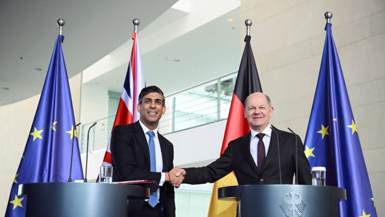 Reino Unido y Alemania estrechan sus lazos en materia de defensa y apoyan unidos a Ucrania