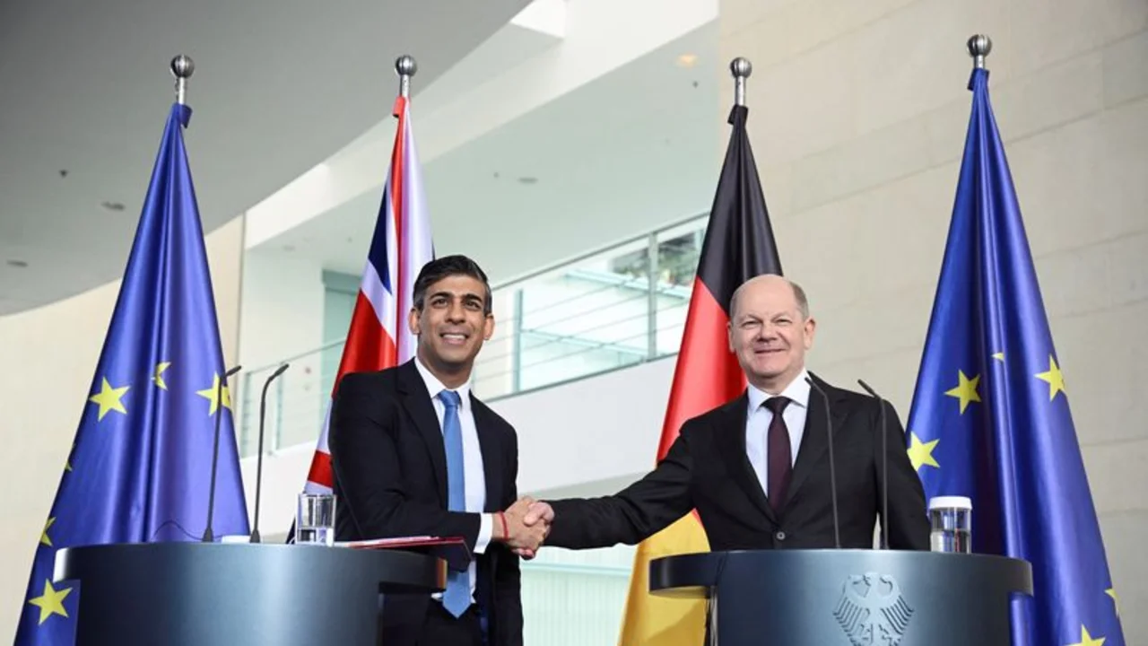 Reino Unido y Alemania estrechan sus lazos en materia de defensa y apoyan unidos a Ucrania