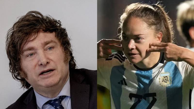 Estefanía Banini Javier Milei Selección Argentina