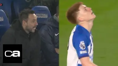 El duro golpe del Colo Barco en pleno partido contra el Manchester City El duro golpe del Colo Barco en pleno partido contra el Manchester City