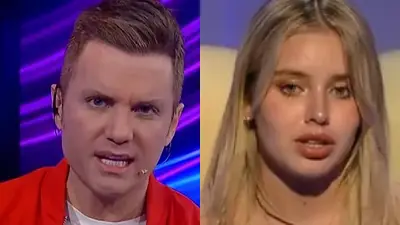 Santiago Del Moro y Coti Romero en Gran Hermano Santiago Del Moro y Coti Romero en Gran Hermano