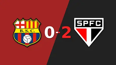 São Paulo no da tregua y gana por 2 a 0 sobre Barcelona São Paulo no da tregua y gana por 2 a 0 sobre Barcelona