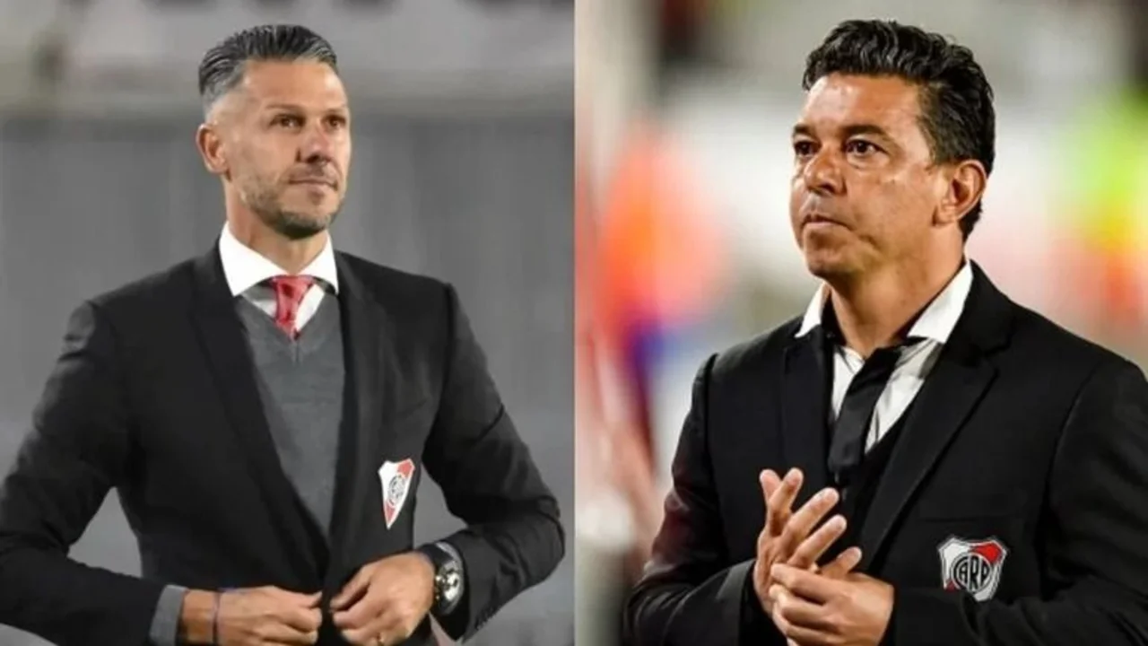 River Plate, Marcelo Gallardo, Martín Demichelis. 