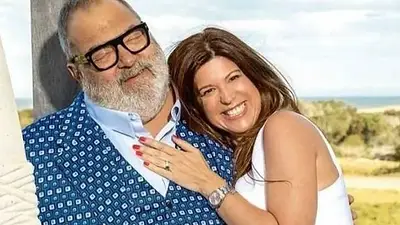 Elba Marcovecchio y Jorge Lanata Elba Marcovecchio y Jorge Lanata