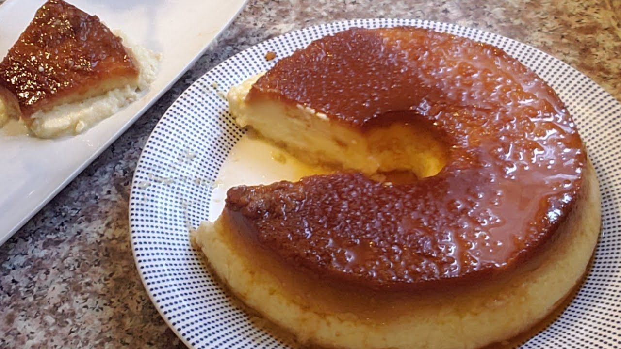 Budin de pan con flan