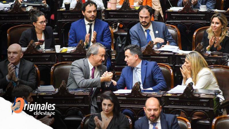 Con un festival de acusaciones, sigue el incendio en el bloque de LLA de Diputados