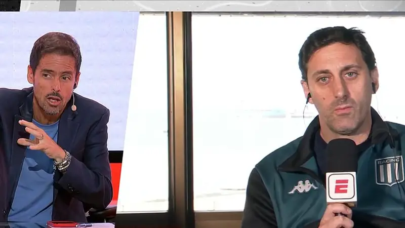 Diego Milito, Racing, Copa Libertadores, ESPN, Mariano Closs, televisión, Copa Libertadores