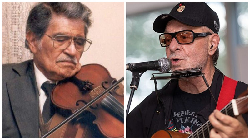 Sixto Palavecino y León Gieco