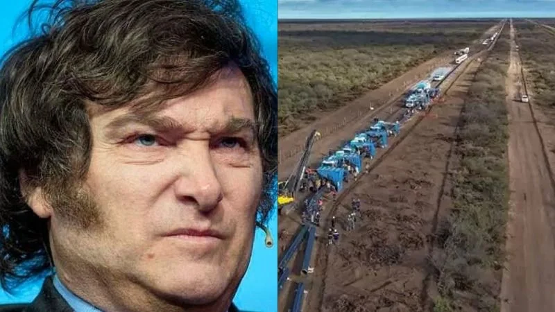 Mega obra Crisis Económica Javier Milei Argentina