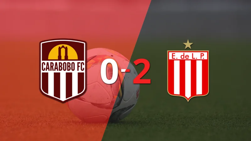 Estudiantes demuestra su superioridad ante Carabobo con un 2 a 0