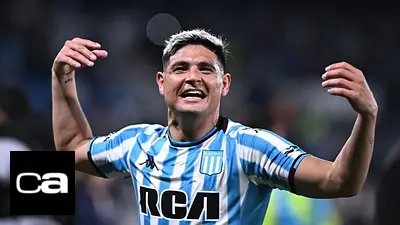 Racing Club, Maximiliano Salas, Copa Libertadores 2025 Racing Club, Maximiliano Salas, Copa Libertadores 2025