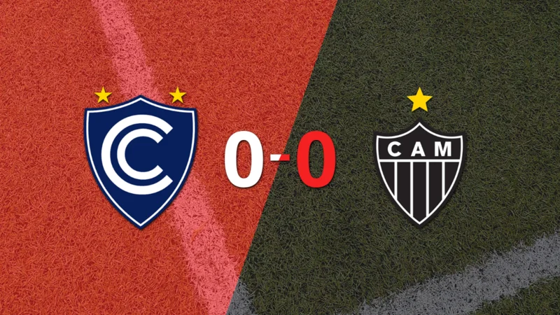 Cienciano y Atlético Mineiro no se hicieron daño y empataron sin goles