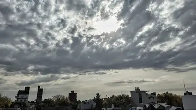 Cielo nublado. Cielo nublado.