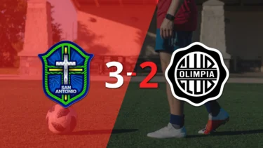 Con un gol agónico, San Antonio Bulo Bulo se quedó con la victoria frente a Olimpia por 3 a 2