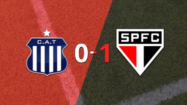 Con gol de Alisson, São Paulo se impuso 1 a 0 ante Talleres