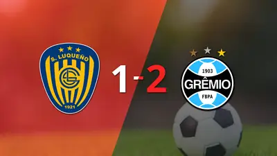 Ajustada victoria por 2 a 1 de Grêmio Ajustada victoria por 2 a 1 de Grêmio