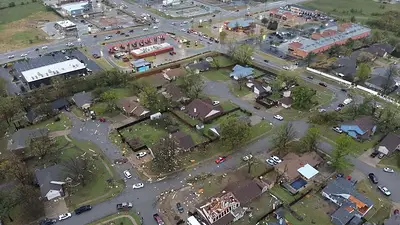 Dos muertos tras fuertes tormentas en el sur y el oeste de EEUU, en peligro por inundaciones Dos muertos tras fuertes tormentas en el sur y el oeste de EEUU, en peligro por inundaciones