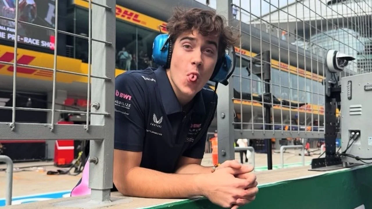 Franco Colapinto en el GP de China 2025.